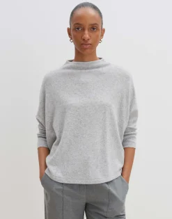 Gebreide Trui Toriana Grijs Online Bestellen*OPUS New