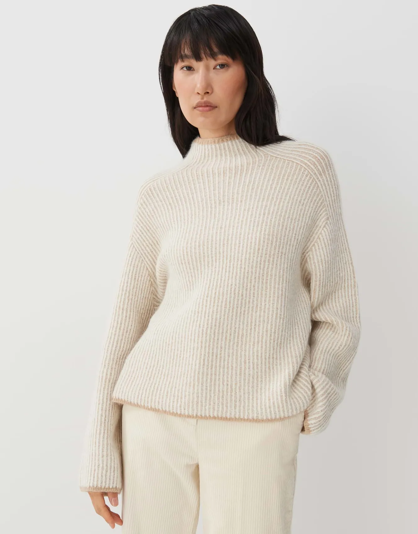 Gebreide Trui Tosia Beige Online Bestellen*OPUS Hot