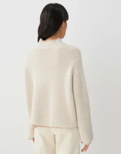 Gebreide Trui Tosia Beige Online Bestellen*OPUS Hot