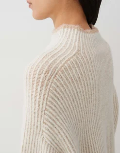 Gebreide Trui Tosia Beige Online Bestellen*OPUS Hot