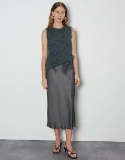 Gebreid Top Taulini Grijs Online Bestellen*OPUS Clearance