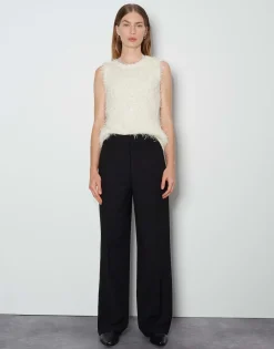 Gebreid Top Taulini Wit Online Bestellen*OPUS Discount