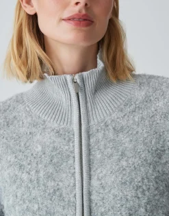 Gebreid Vest Darila Grijs Online Bestellen*OPUS Sale