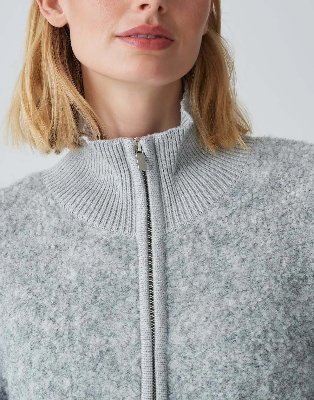 Gebreid Vest Darila Grijs Online Bestellen*OPUS Sale
