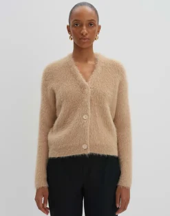 Gebreid Vest Tannah Beige Online Bestellen*OPUS Best Sale