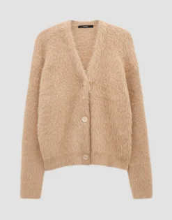 Gebreid Vest Tannah Beige Online Bestellen*OPUS Best Sale