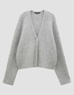 Gebreid Vest Timaria Grijs Online Bestellen*OPUS Hot