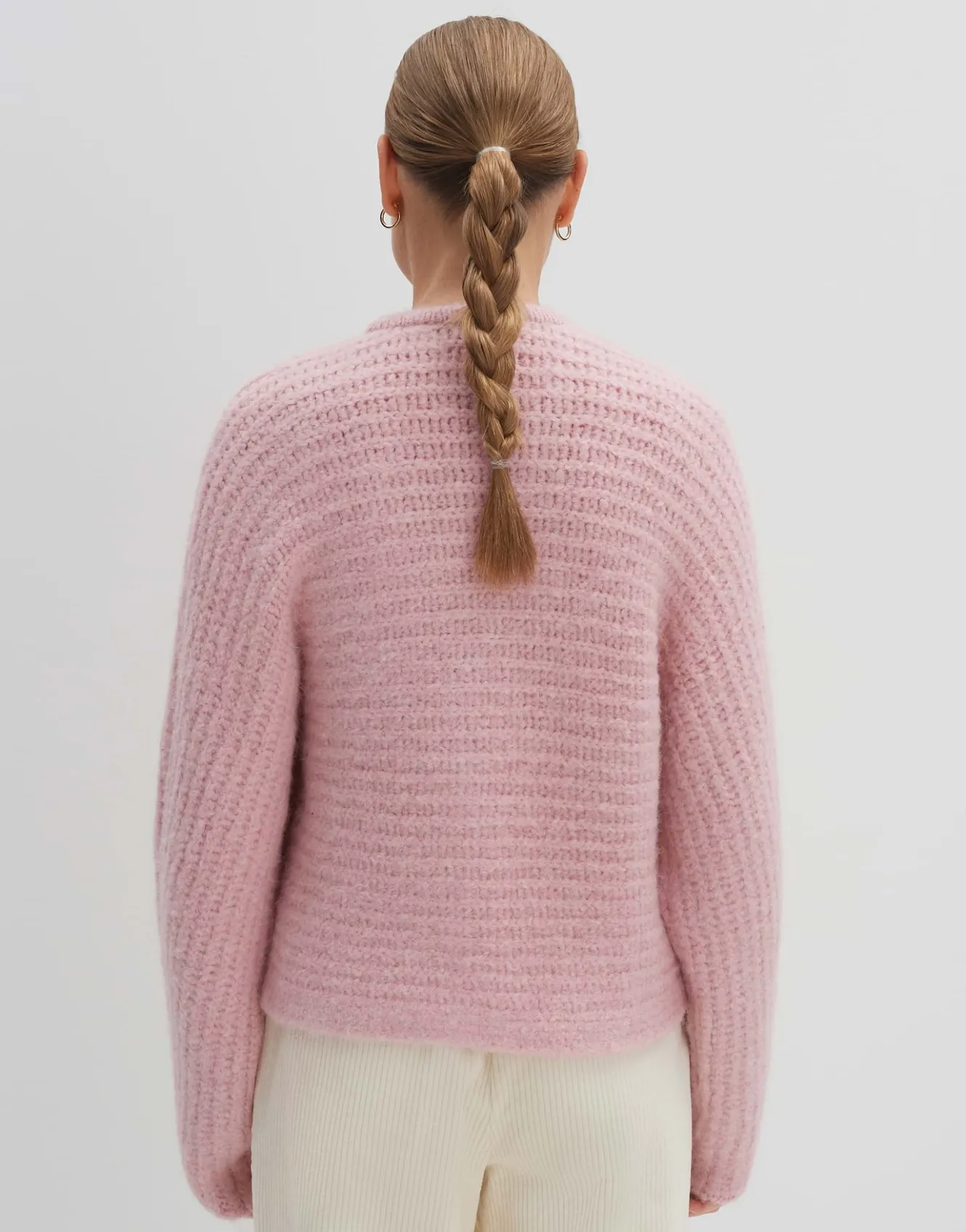 Gebreid Vest Timaria Roze Online Bestellen*OPUS Shop