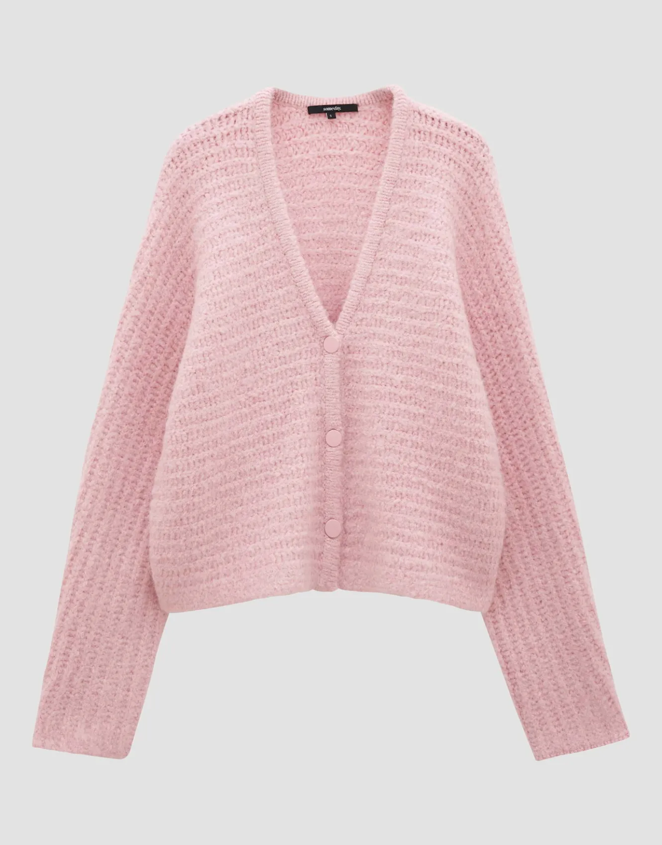 Gebreid Vest Timaria Roze Online Bestellen*OPUS Shop