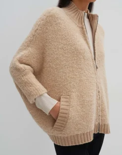Gebreid Vest Touclee Detail Beige Online Bestellen*OPUS Online