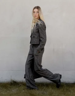 Geklede Broek Calty Grijs Online Bestellen*OPUS Shop