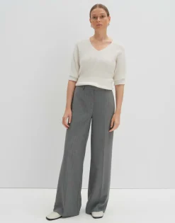 Geklede Broek Catsby Stripe Grijs Online Bestellen*OPUS Best Sale