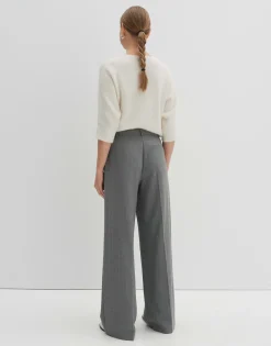 Geklede Broek Catsby Stripe Grijs Online Bestellen*OPUS Best Sale