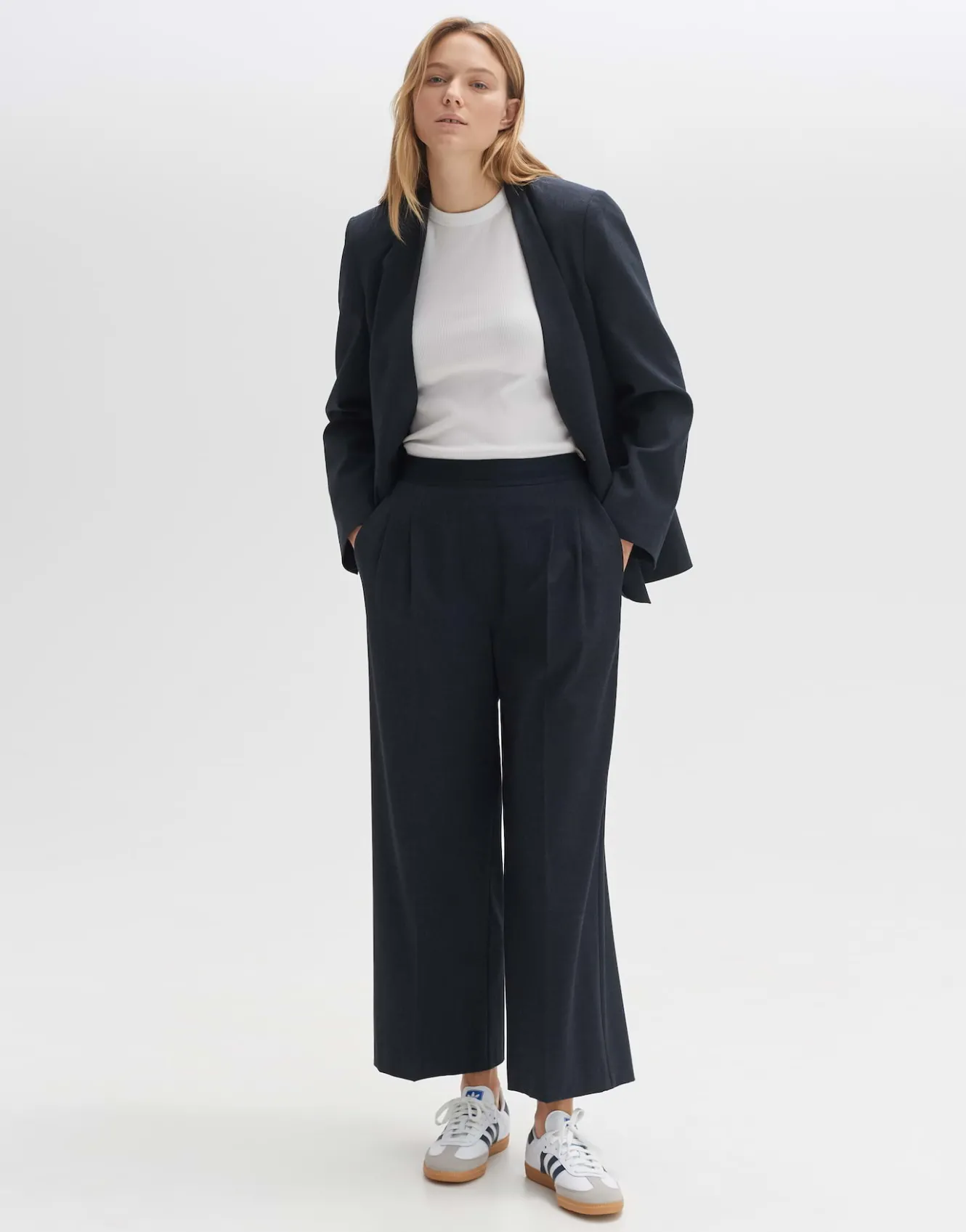 Geplooide Broek Malma Blauw Online Bestellen*OPUS Cheap