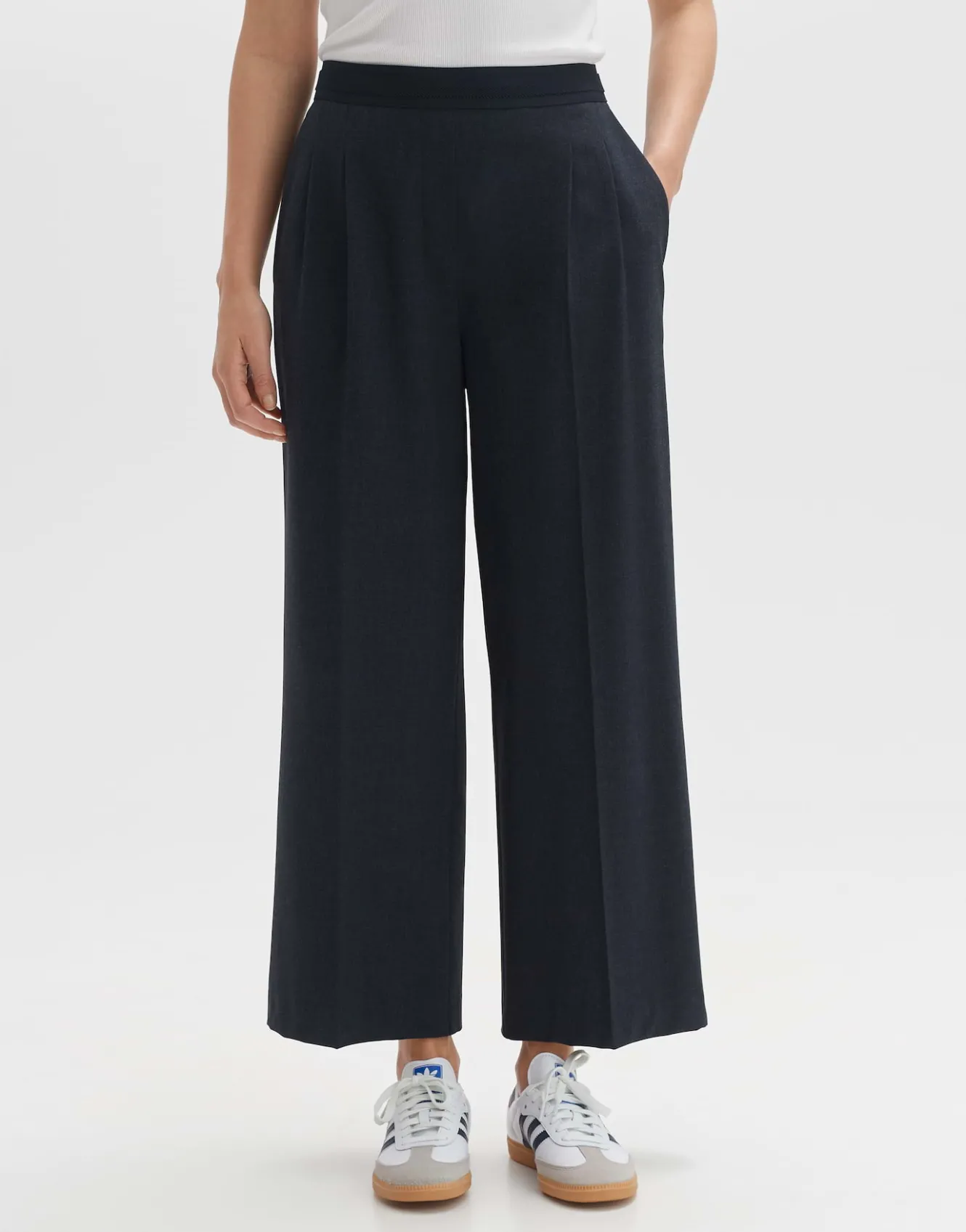 Geplooide Broek Malma Blauw Online Bestellen*OPUS Cheap