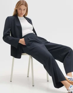Geplooide Broek Malma Blauw Online Bestellen*OPUS Cheap