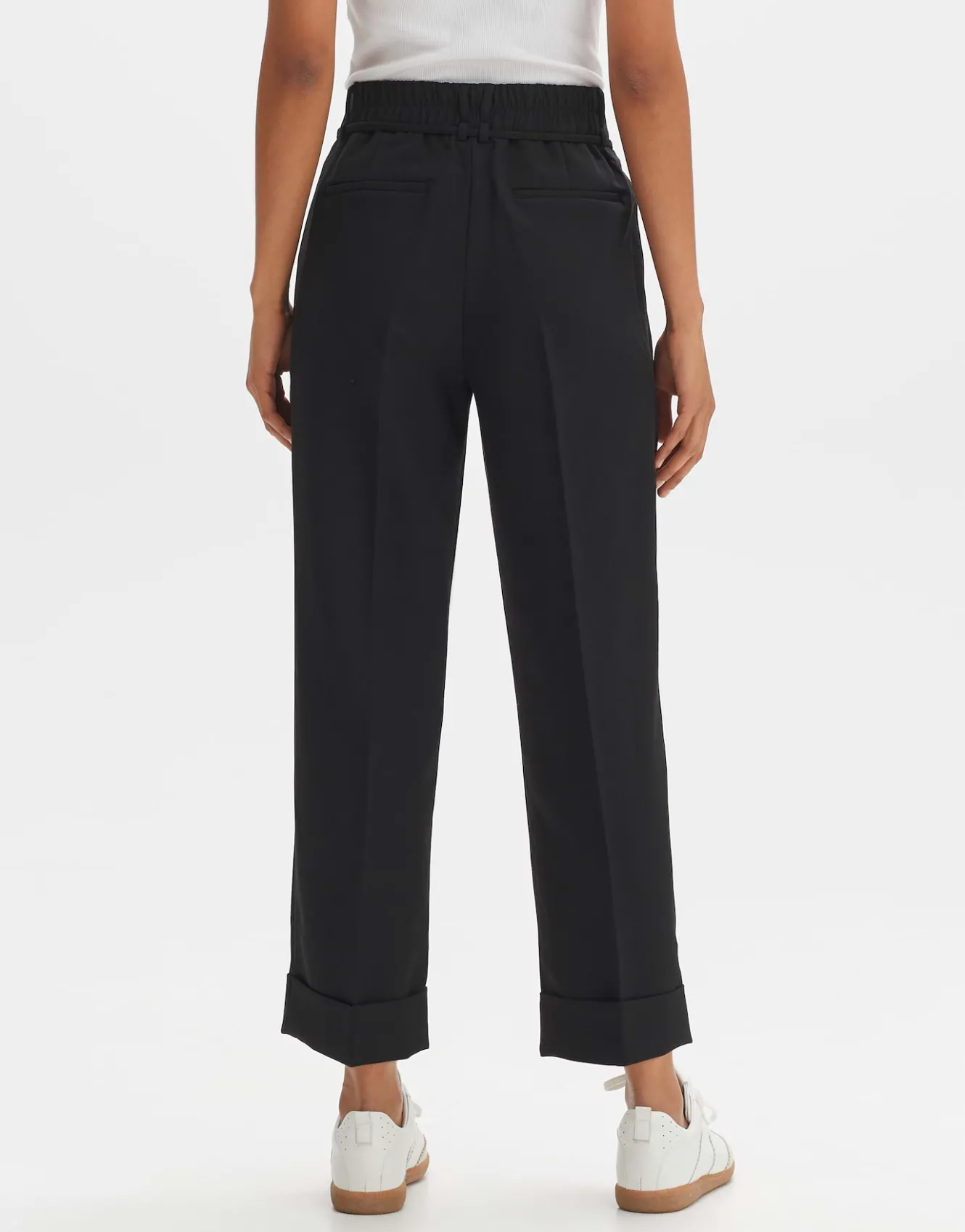 Geplooide Broek Meeri Zwart Online Bestellen*OPUS Clearance