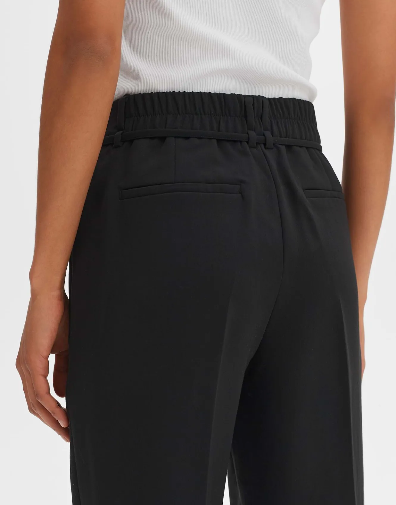 Geplooide Broek Meeri Zwart Online Bestellen*OPUS Clearance