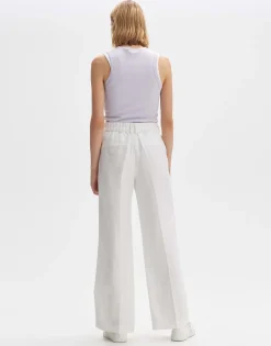 Geplooide Broek Milis Breeze Wit Online Bestellen*OPUS Fashion