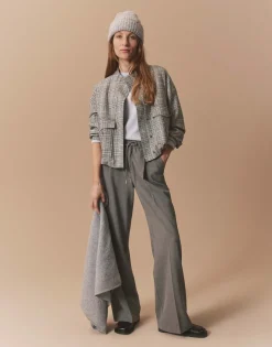 Geplooide Broek Mutasi Grijs Online Bestellen*OPUS Outlet