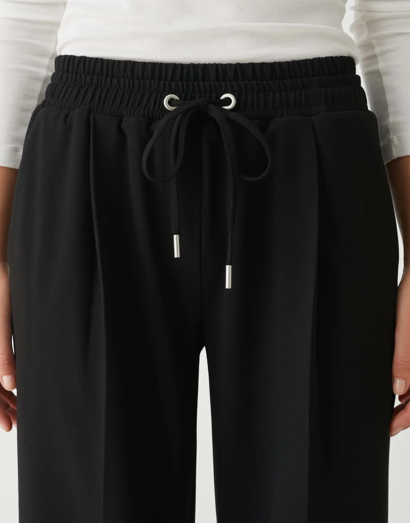Geplooide Broek Mutasi Zwart Online Bestellen*OPUS Best Sale