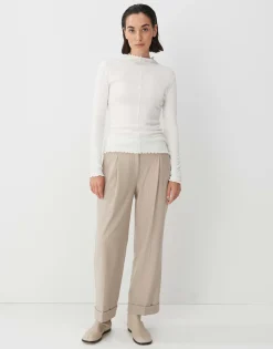 Geribd Shirt Karrie Wit Online Bestellen*OPUS Best Sale
