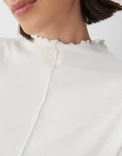 Geribd Shirt Karrie Wit Online Bestellen*OPUS Best Sale