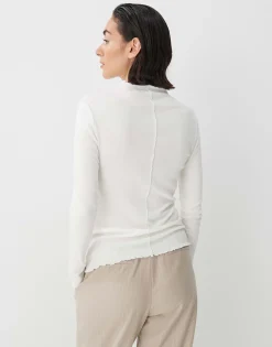 Geribd Shirt Karrie Wit Online Bestellen*OPUS Best Sale