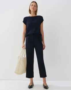 Geribd Shirt Kayuki Blauw Online Bestellen*OPUS Cheap