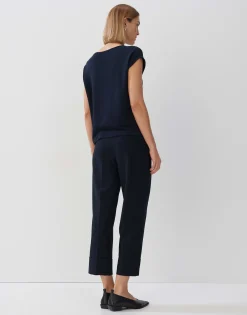 Geribd Shirt Kayuki Blauw Online Bestellen*OPUS Cheap