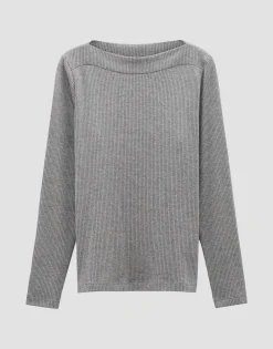 Geribd Shirt Kelaura Grijs Online Bestellen*OPUS Shop