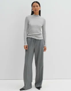 Geribd Shirt Kinara Grijs Online Bestellen*OPUS Clearance