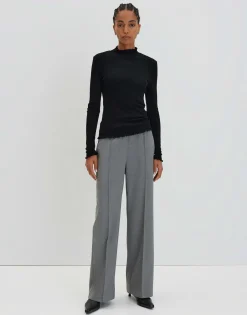 Geribd Shirt Kinara Zwart Online Bestellen*OPUS Best Sale