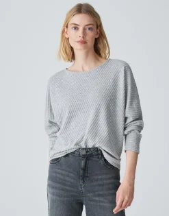 Geribd Shirt Sakim Grijs Online Bestellen*OPUS Hot