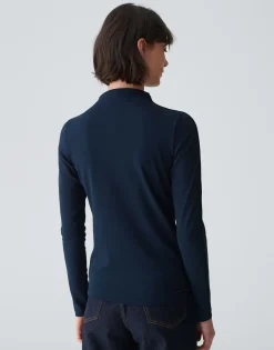 Geribd Shirt Salimas Blauw Online Bestellen*OPUS Best