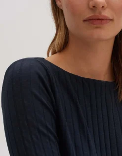 Geribd Shirt Sovke Blauw Online Bestellen*OPUS Best