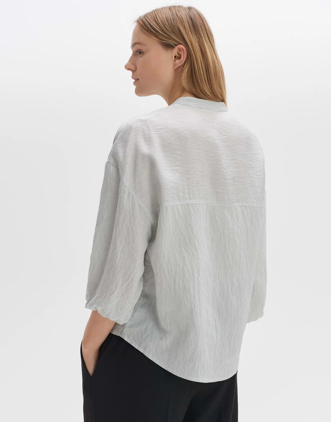 Gestreepte Blouse Fintra Wit Online Bestellen*OPUS Fashion