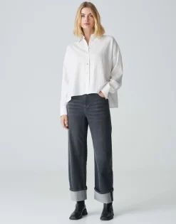 Gestreepte Blouse Fredi Wit Online Bestellen*OPUS New