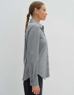 Gestreepte Blouse Zmarta Grijs Online Bestellen*OPUS Sale