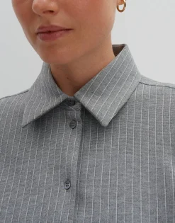 Gestreepte Blouse Zmarta Grijs Online Bestellen*OPUS Sale