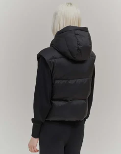 Gewatteerde Bodywarmer Vausti Zwart Online Bestellen*OPUS Sale