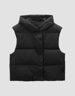 Gewatteerde Bodywarmer Vausti Zwart Online Bestellen*OPUS Sale