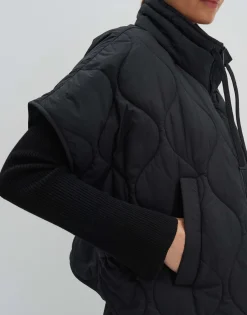 Gewatteerde Bodywarmer Venke Zwart Online Bestellen*OPUS Flash Sale