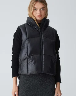 Gewatteerde Bodywarmer Woertel Zwart Online Bestellen*OPUS Hot