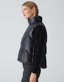 Gewatteerde Bodywarmer Woertel Zwart Online Bestellen*OPUS Hot