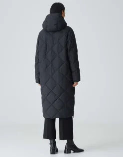 Gewatteerde Mantel Hubine Fresh Zwart Online Bestellen*OPUS Fashion