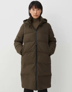 Gewatteerde Mantel Vatina Groen Online Bestellen*OPUS Fashion