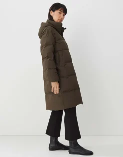 Gewatteerde Mantel Vatina Groen Online Bestellen*OPUS Fashion