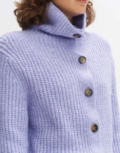 Grofgebreid Vest Dokuli Paars Online Bestellen*OPUS Cheap