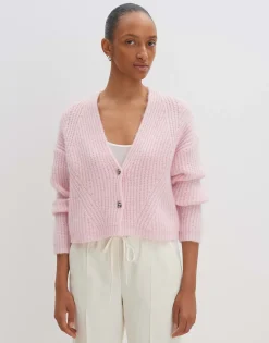 Grofgebreid Vest Triya Roze Online Bestellen*OPUS Cheap